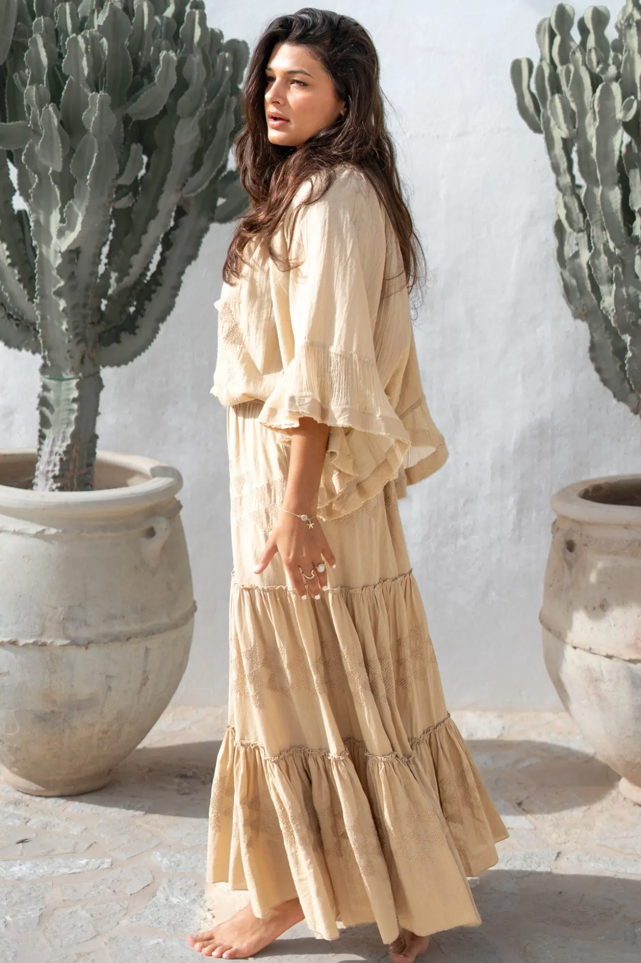 Maxi Skirt Lucia Cuadros Sand