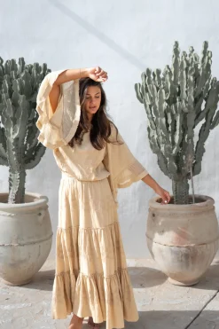 Maxi Skirt Lucia Cuadros Sand