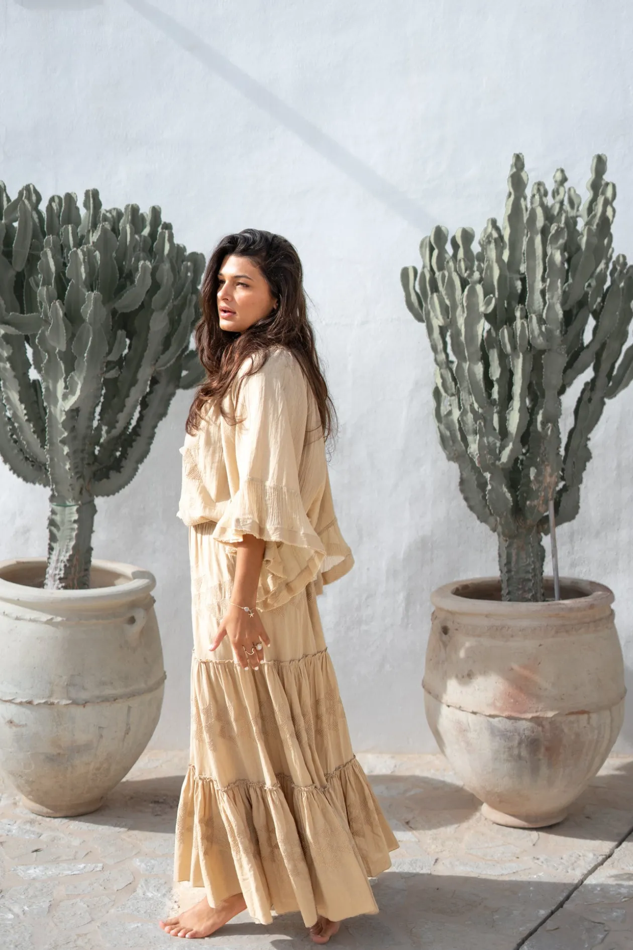 Maxi Skirt Lucia Cuadros Sand