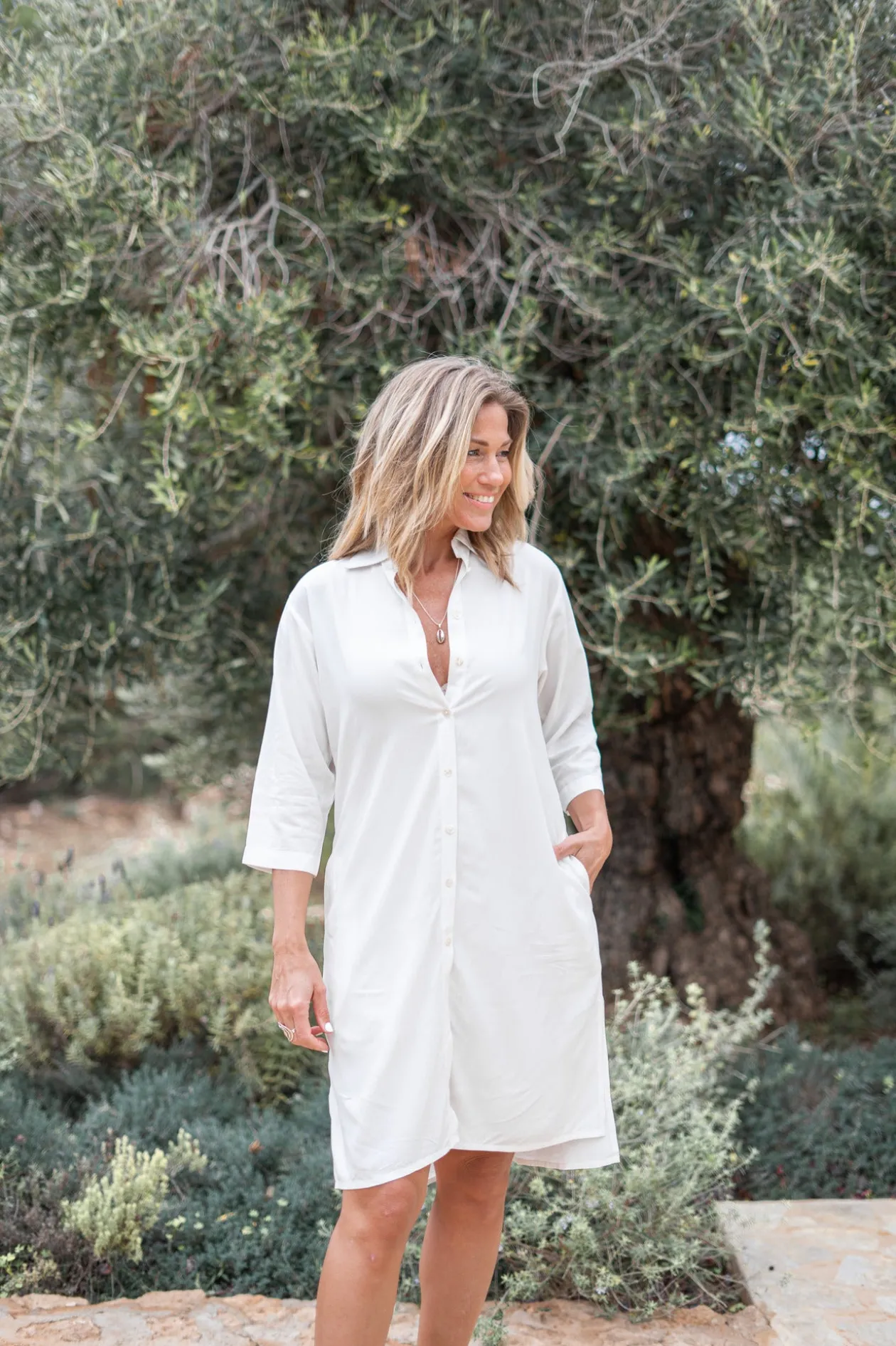 Midi Blouse Esma Ivory