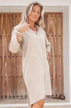 Midi Blouse Esma Taupe