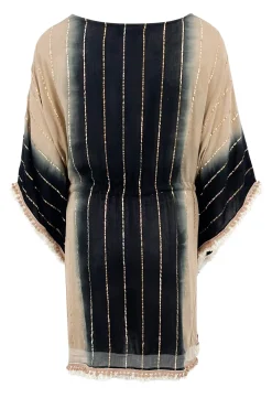 Midi kimono Black Sand