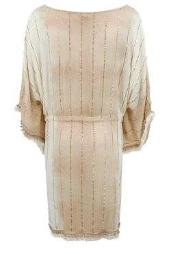 Midi kimono White Beige