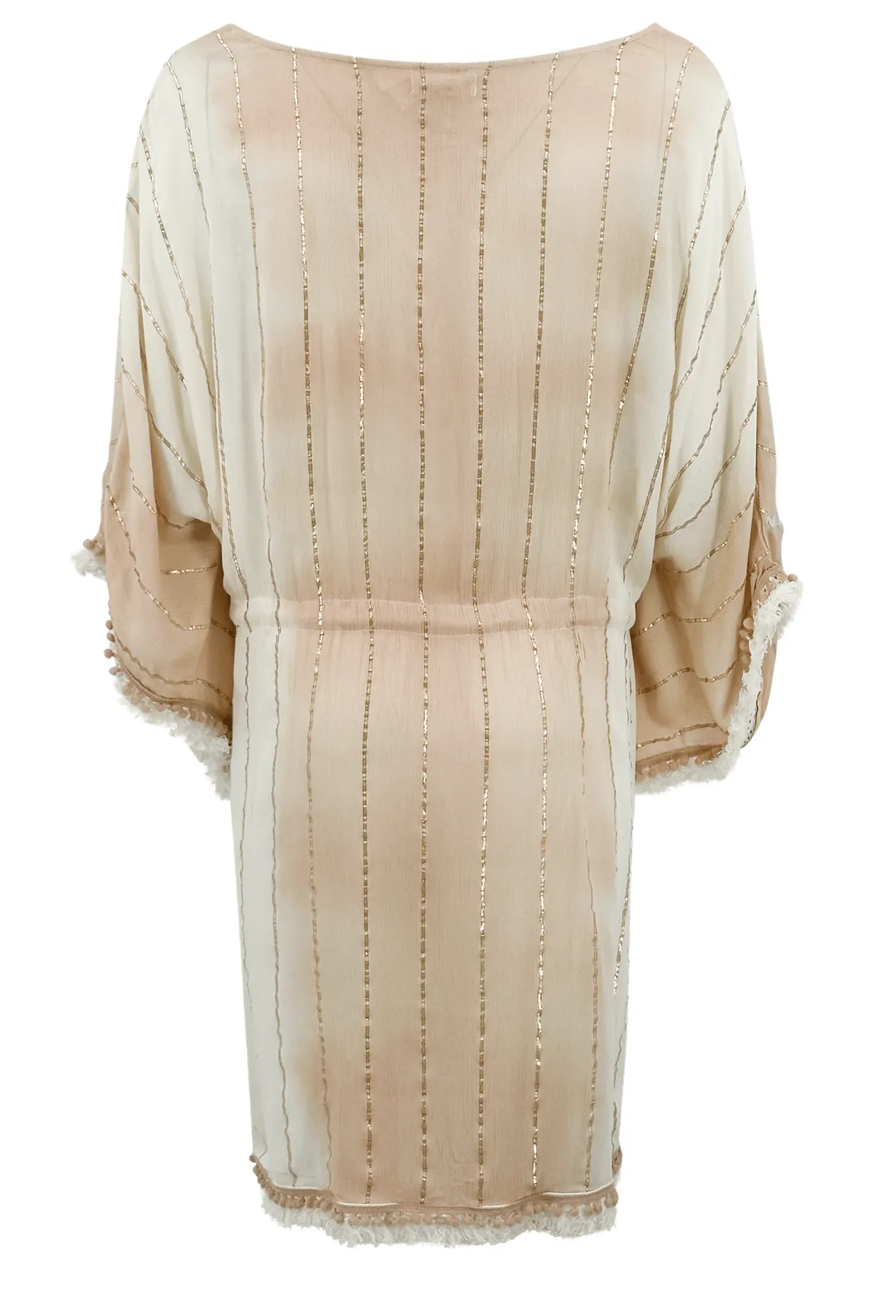 Midi kimono White Beige