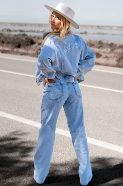 Miley denim jeans Light Blue