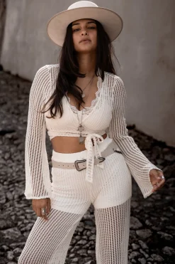 Mysty wrap top