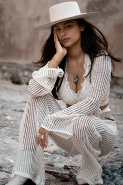 Mysty wrap top