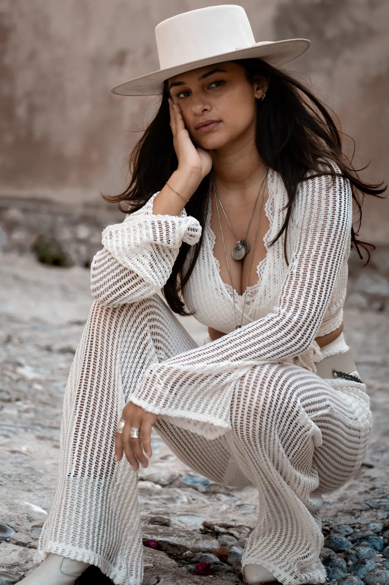 Mysty wrap top