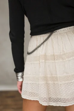 Nova Leather Chain Belt