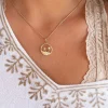Palmtree Necklace Gold