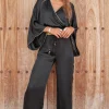 Pantalon Brisa Silk Zwart