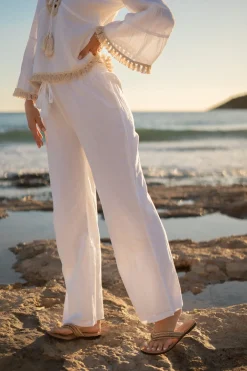 Pantalon Esma White