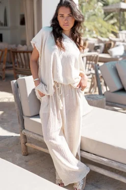 Pantalon Mar Ecru
