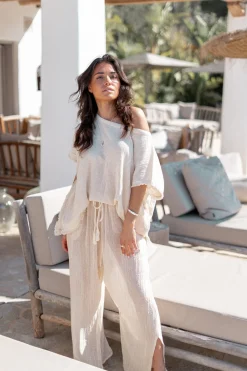 Pantalon Mar Ecru