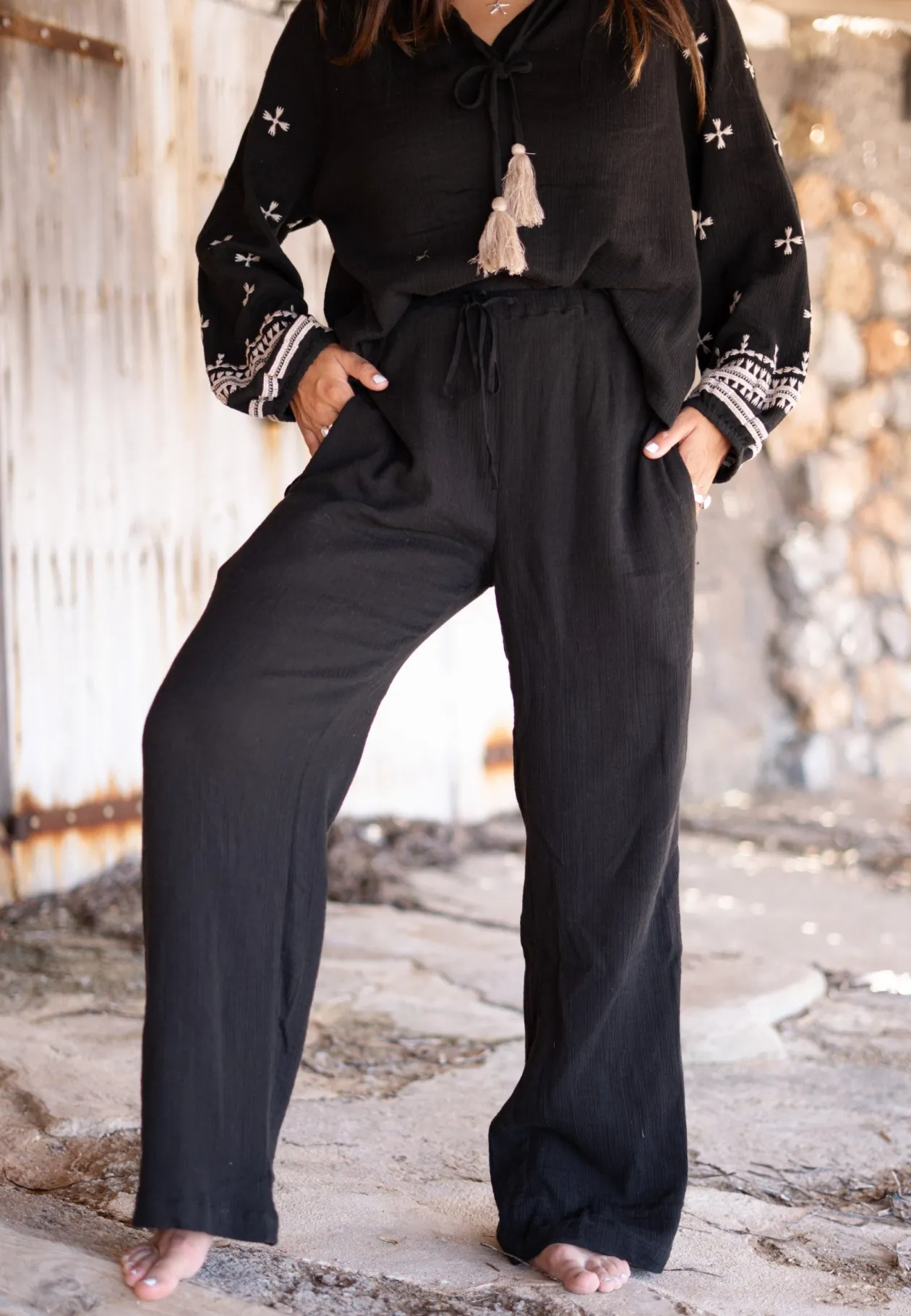 Pantalon Sonrisa Black