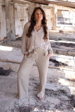 Pantalon Sonrisa Taupe