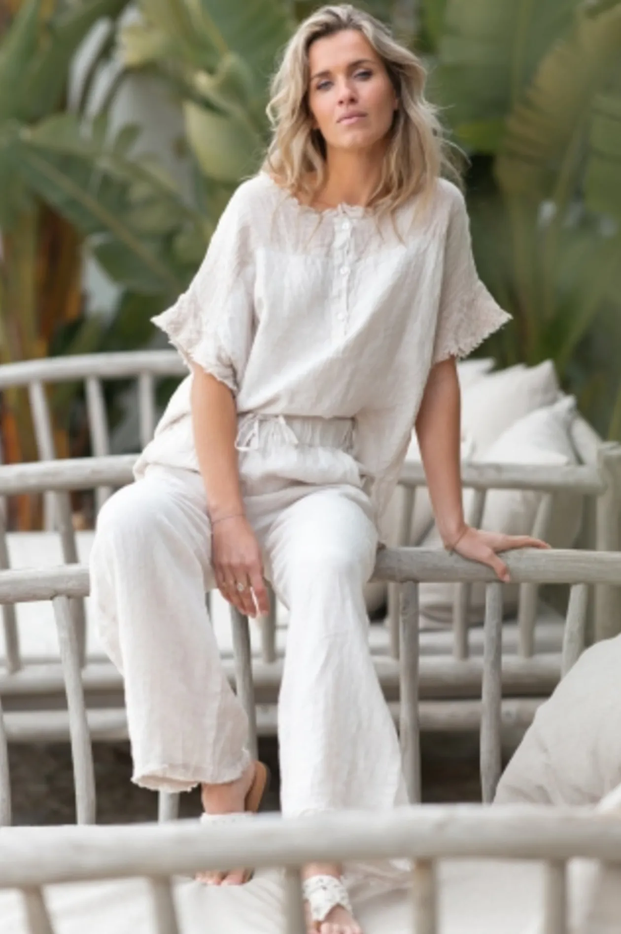Pantalon Tadeo White