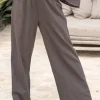 Pantalon Tonia Plain Dark Anthracite