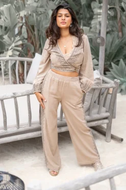 Pantalon Tonia Scorva Sand