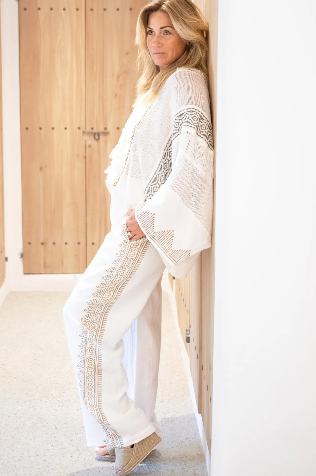 Pantalon Tonia Scorva White