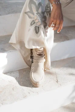 Pantalon Vena Floral Ivory
