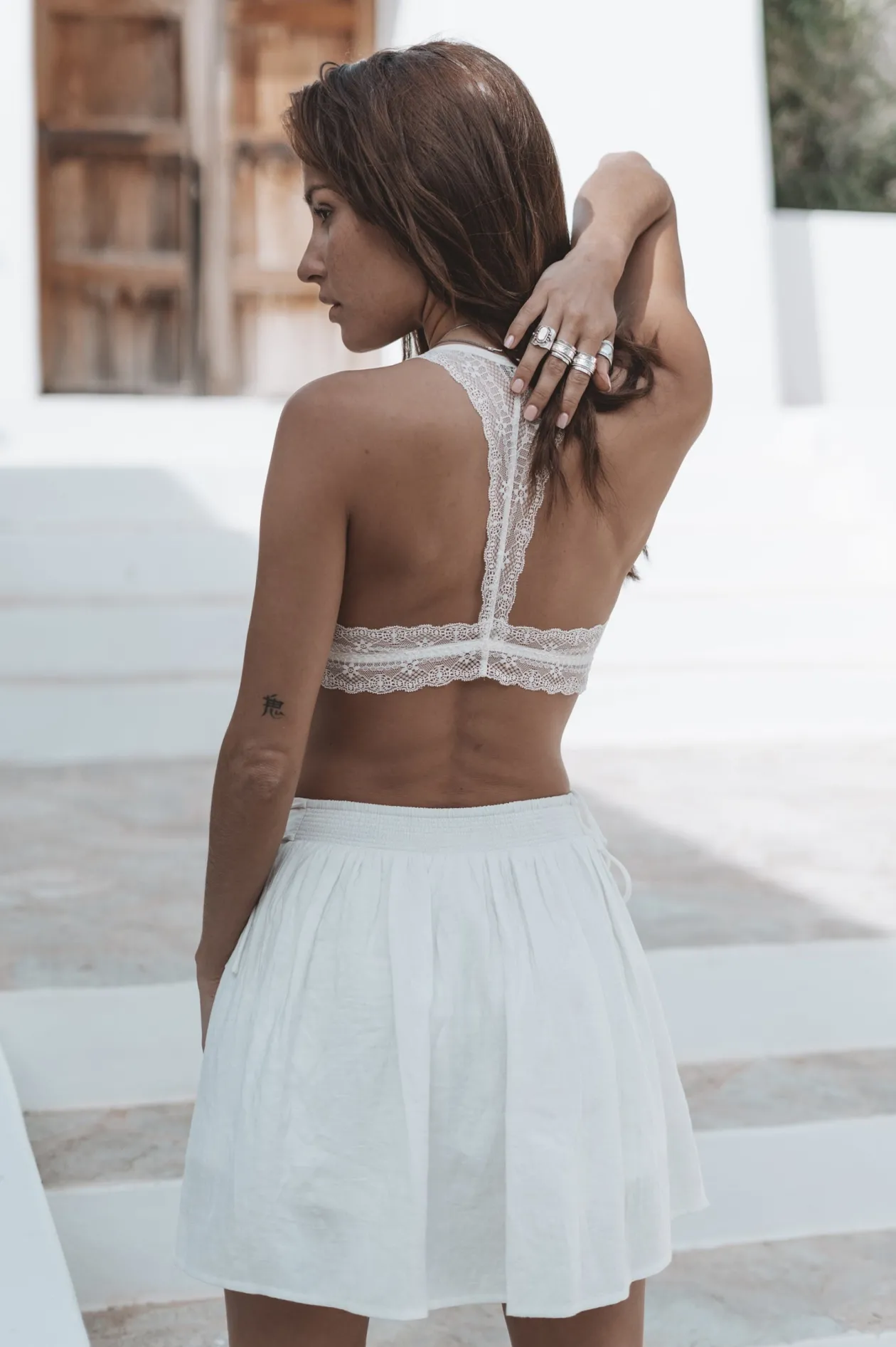 Phoebe Skirt Off White