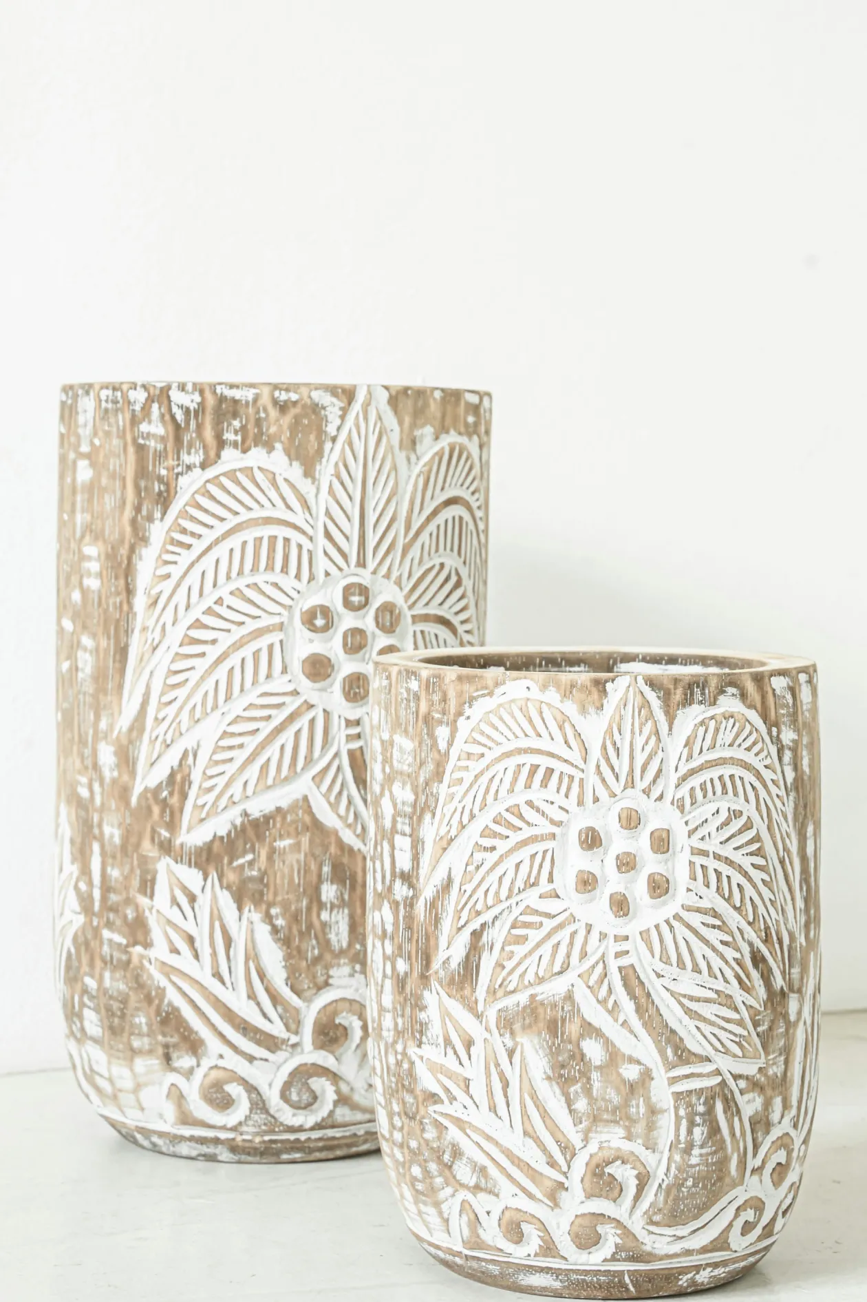 Pot Palem Palmtree Brown