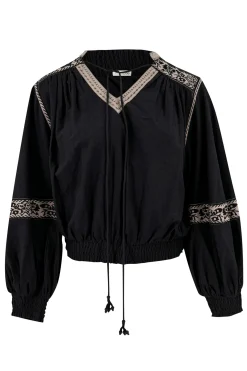 Puffsleeve Blouse Espanola Black
