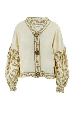 Puffsleeve Jacket Indian Light Sand
