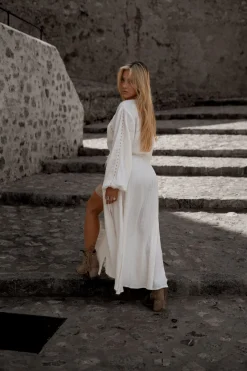 Romy Embroidered Kimono