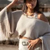 Rosy Fringe Top