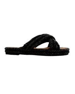 Sandal Rope Path Black