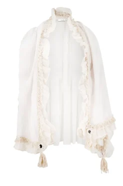 Scarf Ana Solana White