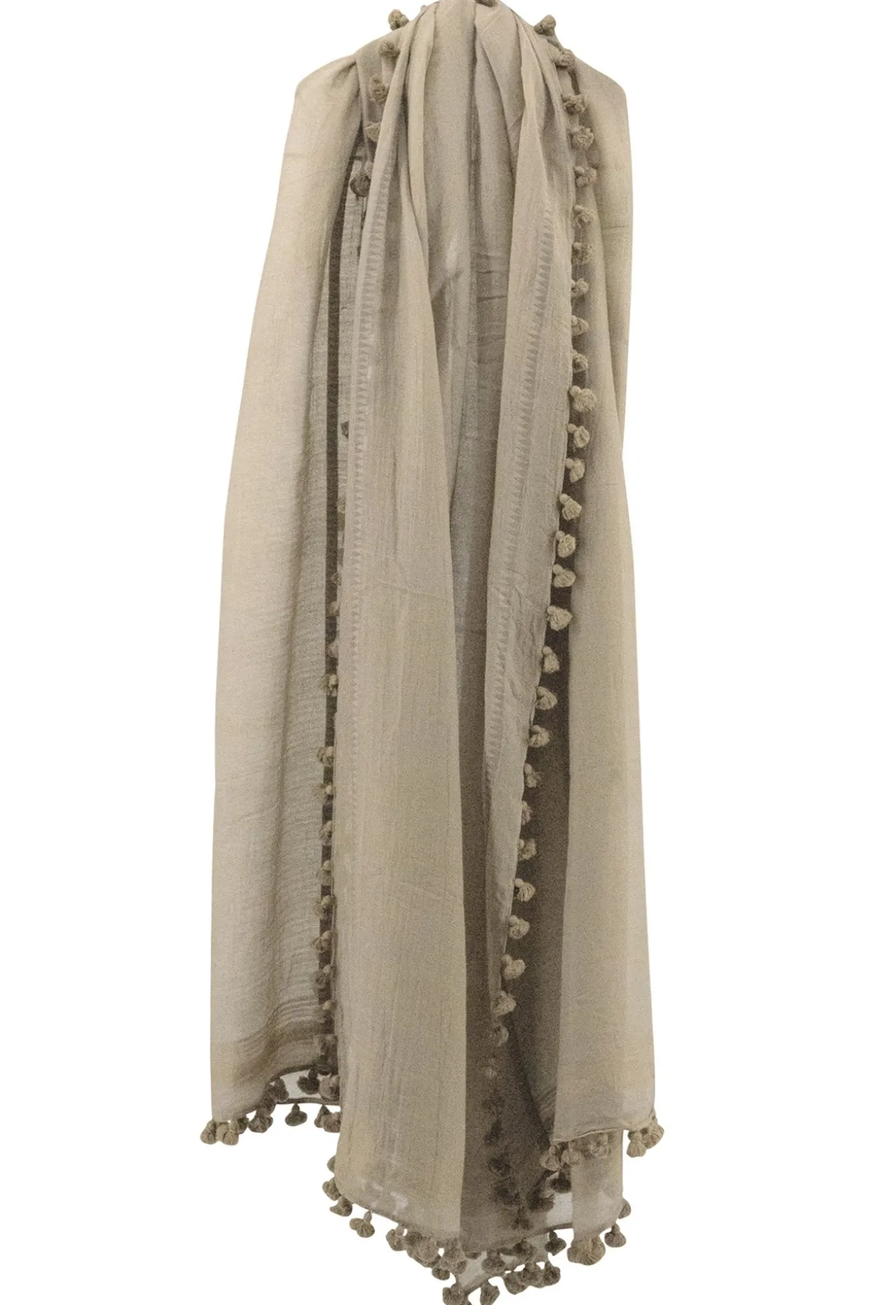 Scarf Boho Taupe