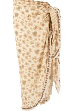 Scarf/ Pareo Impresion Leopard