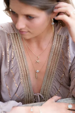 Seastar Necklace Gold