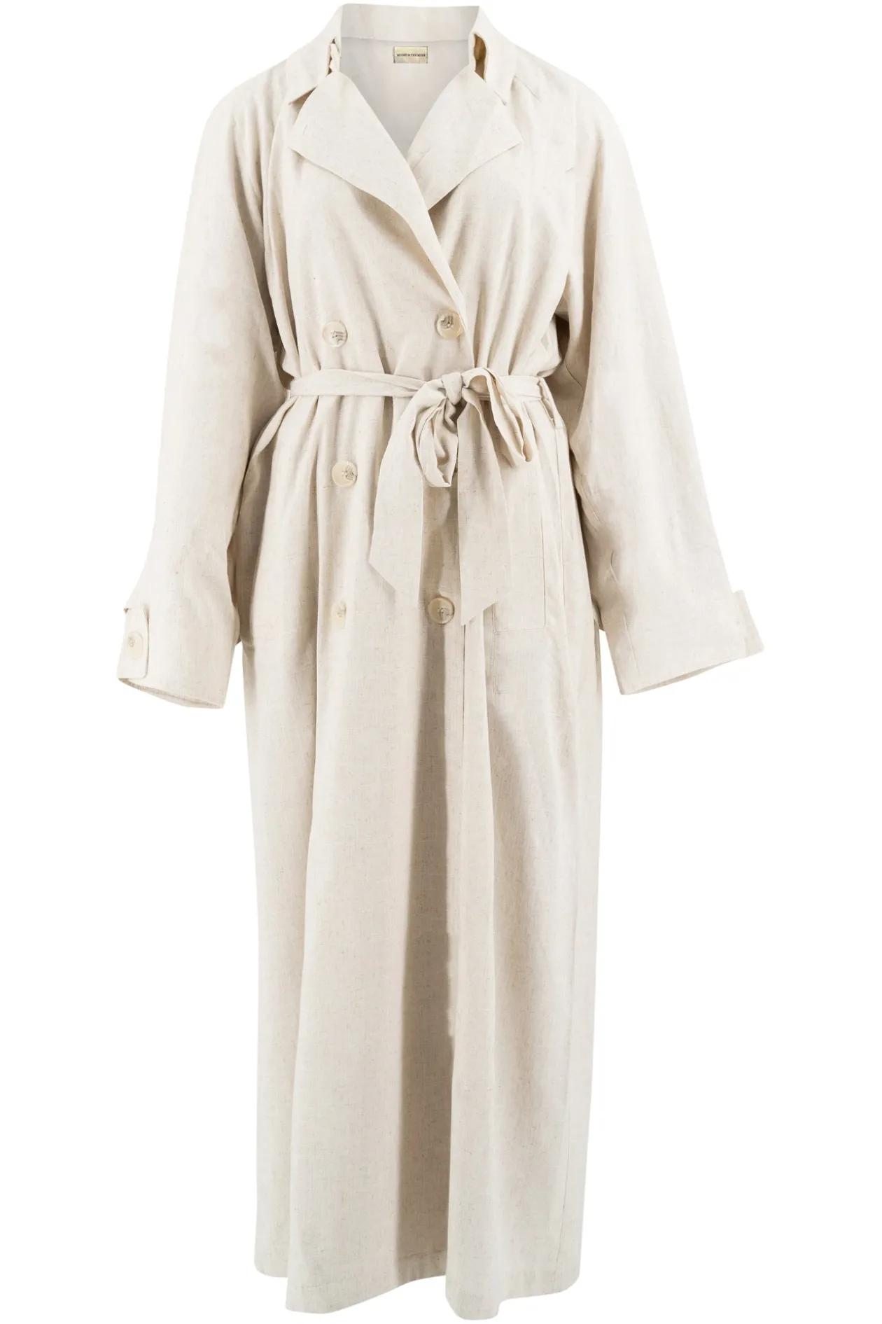 Seth linen trenchcoat Beige
