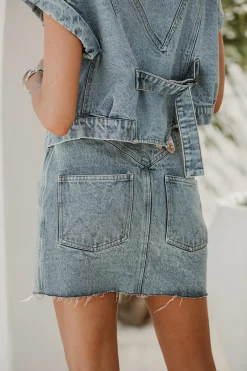 Seva Denim Skirt