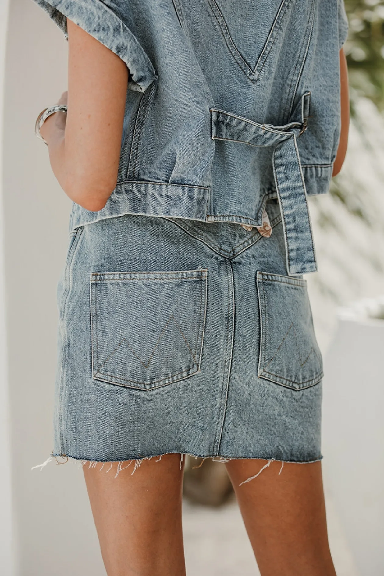 Seva Denim Skirt
