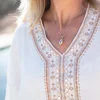 Shell Necklace Gold
