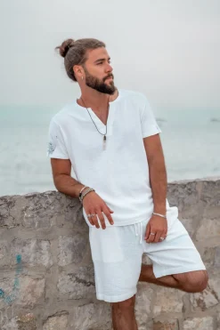 Shirt Chano Mandala White