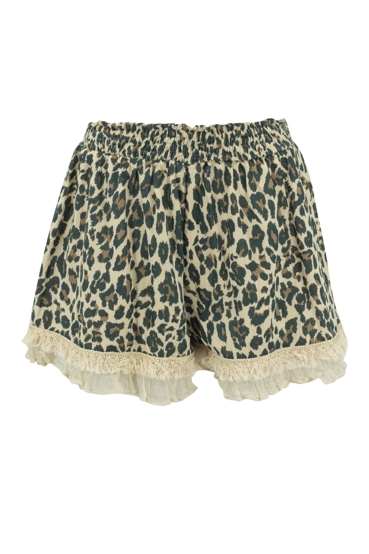 Short Ana Leopard Black