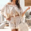 Short Ana Leopard Natural