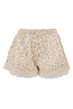 Short Ana Leopard Natural