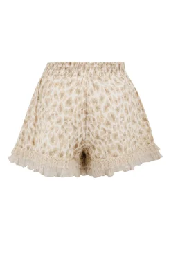 Short Ana Leopard Natural