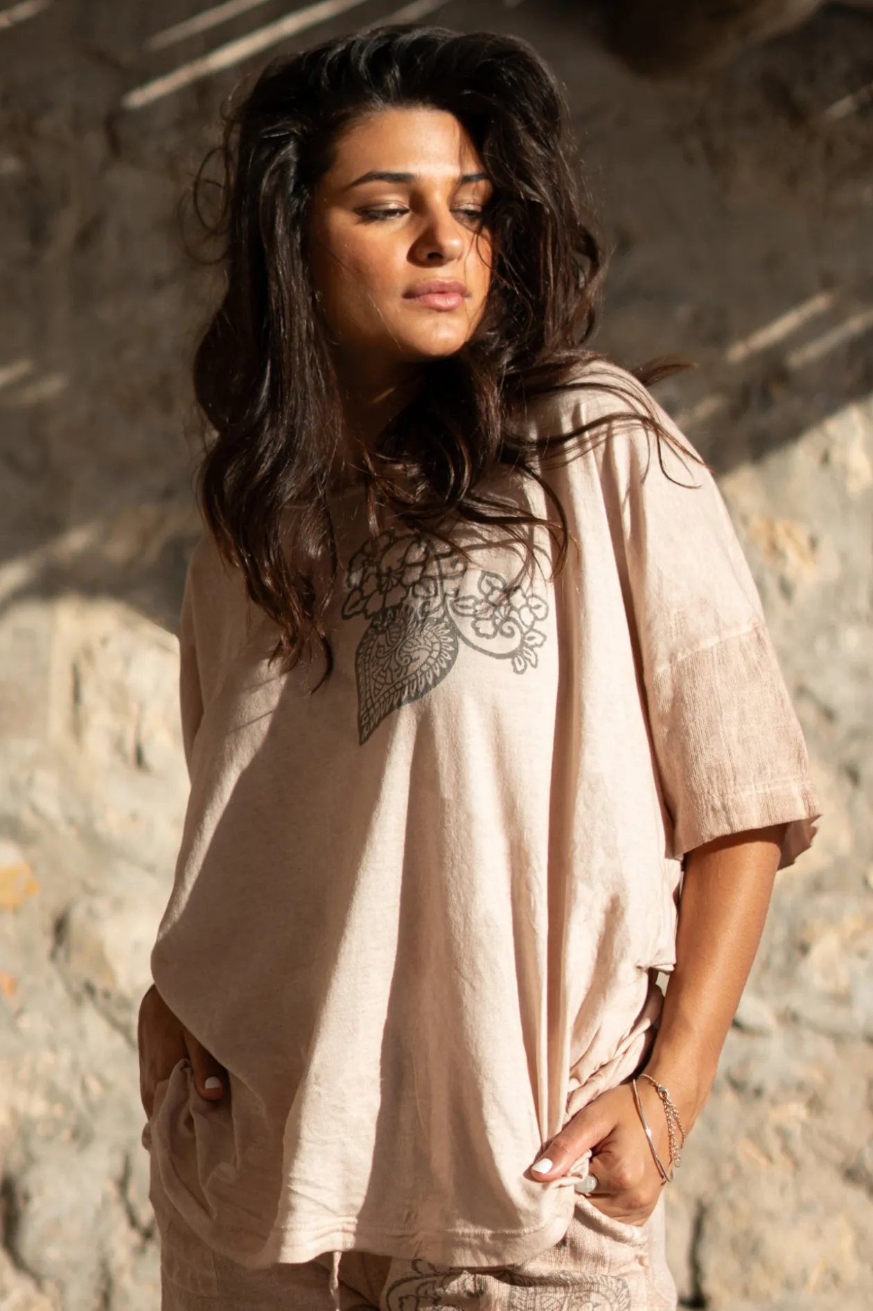 Short Cami Jersey Sand
