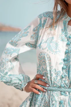 Short Dress Adella Aqua