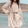Short Dress Adella Taupe