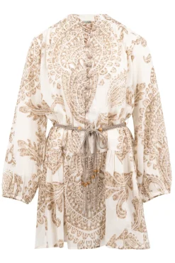 Short Dress Adella Taupe