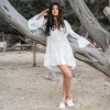 Short Dress Alise Ivory
